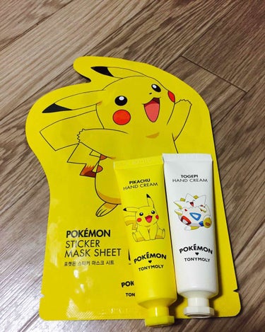 TONYMOLY トニーモリー ポケモンマスクシートのクチコミ「けしからん可愛さで使うのがもったいなかったです。。。


小さなポケモンのシートマスクが12枚.....」（1枚目）