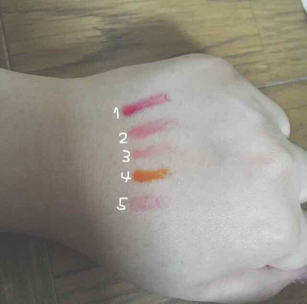 エスポルール リップティント/エスポルール/リップティントを使ったクチコミ（1枚目）