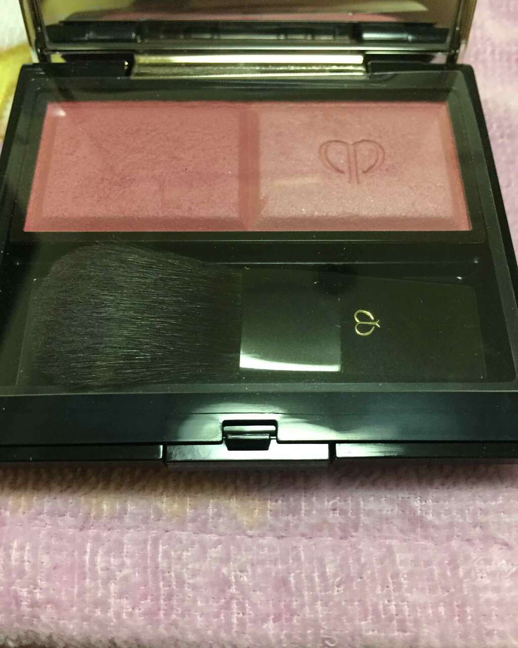 ブラッシュデュオプードル/クレ・ド・ポー ボーテ/パウダーチークを使ったクチコミ（1枚目）