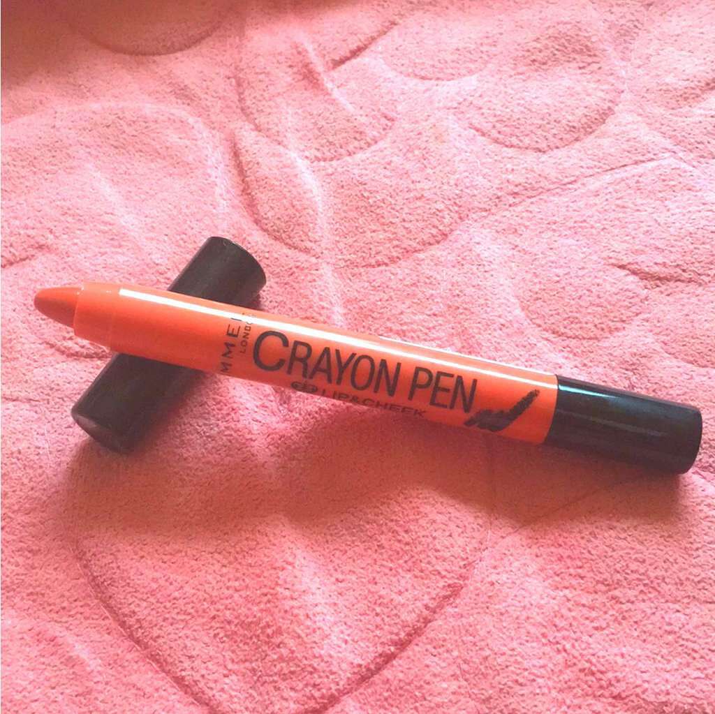 クレヨンペン/リンメル ロンドン/ジェル・クリームチークを使ったクチコミ(1枚目)