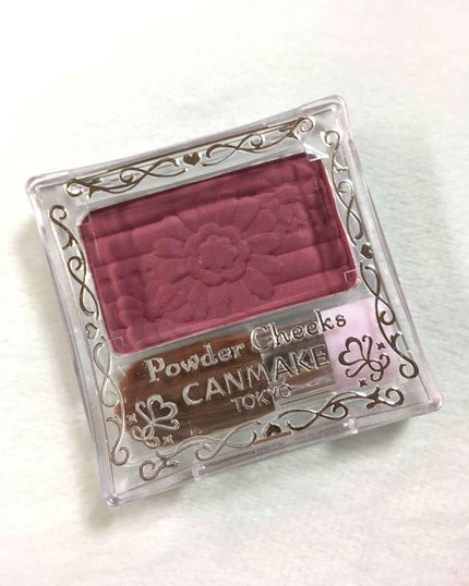 【旧品】パウダーチークス/キャンメイク/パウダーチークを使ったクチコミ(1枚目)