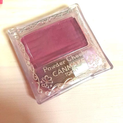 【旧品】パウダーチークス/キャンメイク/パウダーチークを使ったクチコミ(1枚目)