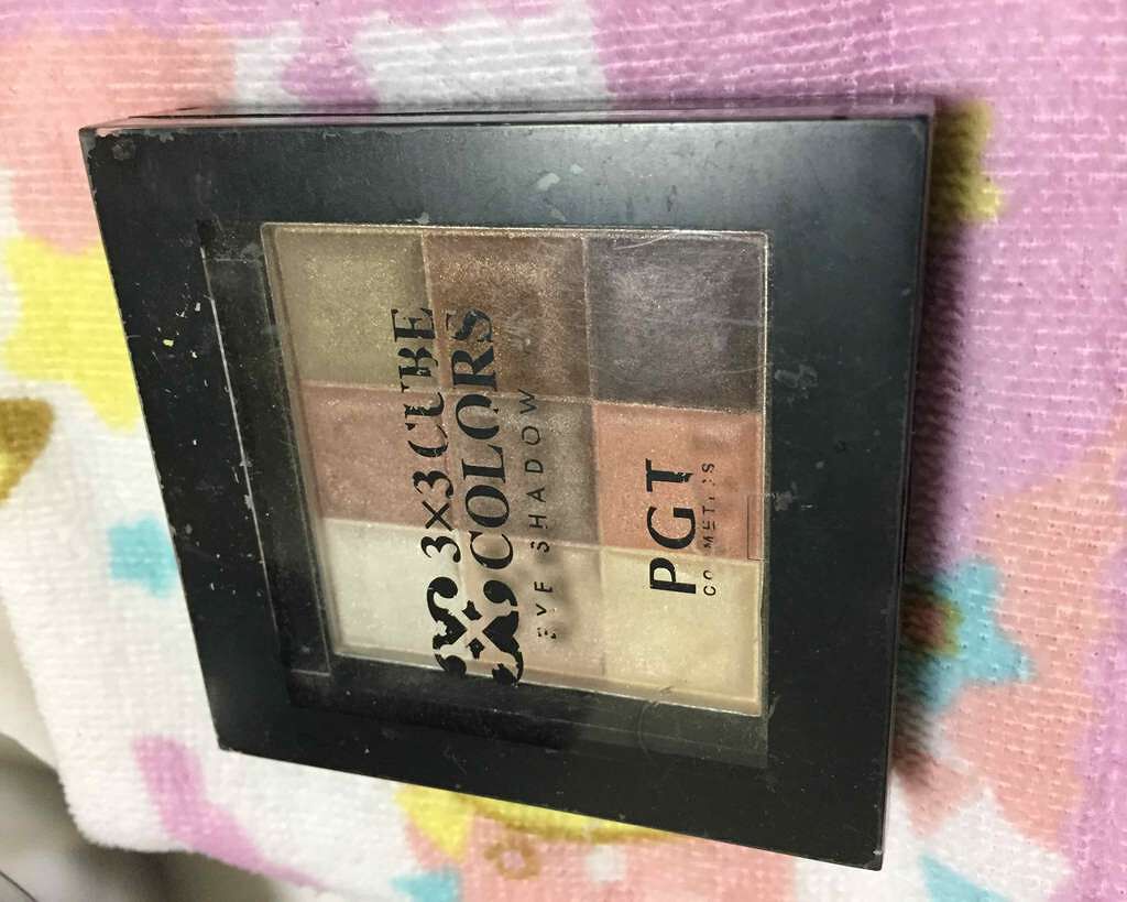 スリーバイスリー・キューブカラーズ/パルガントン/アイシャドウパレットを使ったクチコミ(1枚目)