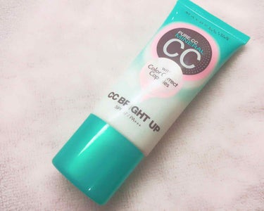 ピュアミネラル CC ブライトアップ 02 ピンク ベージュ/MAYBELLINE NEW YORK/CCクリームを使ったクチコミ（1枚目）