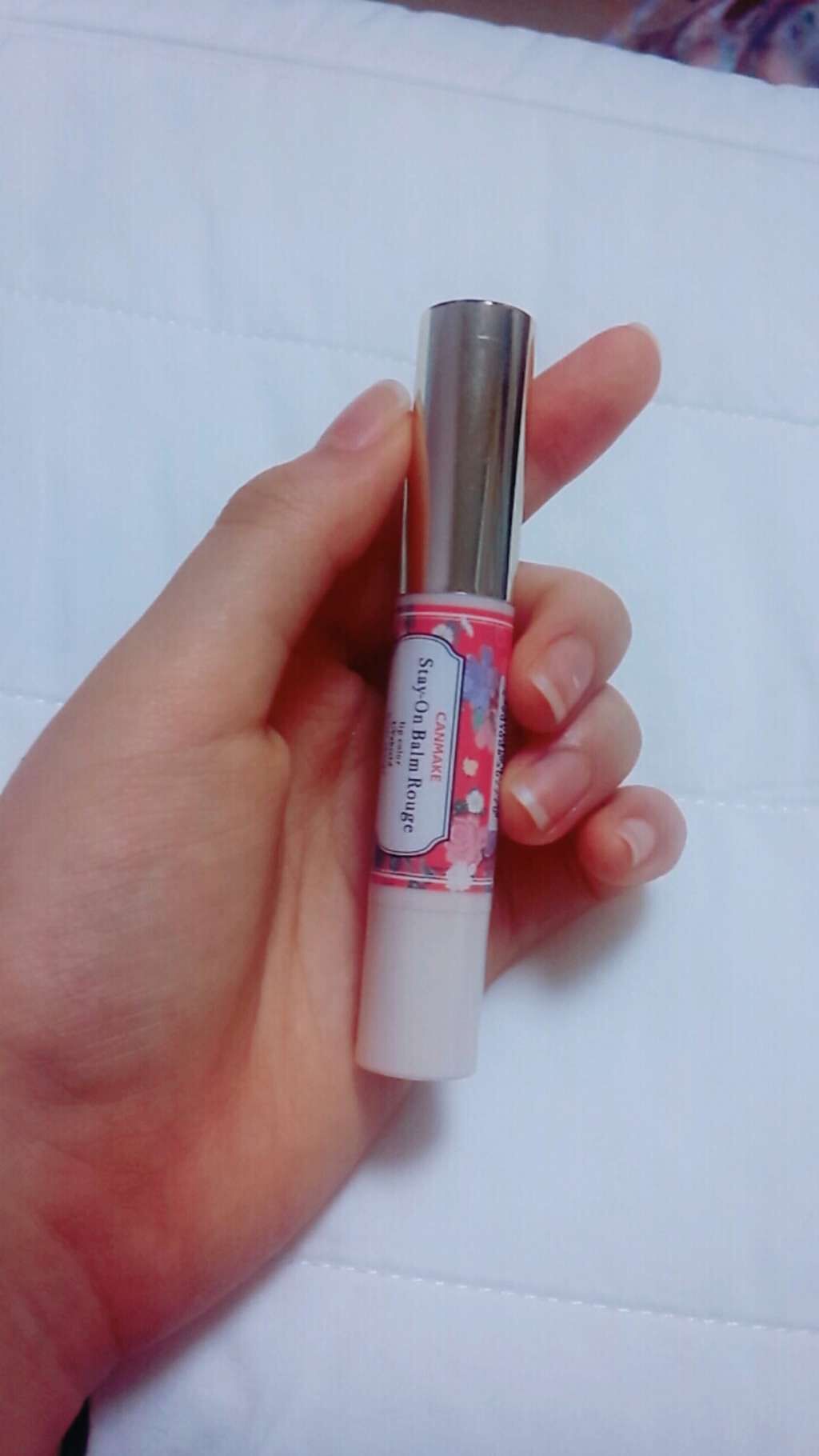 ステイオンバームルージュ/キャンメイク/口紅を使ったクチコミ(1枚目)