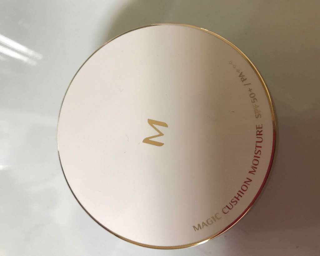 M クッション ファンデーション(モイスチャー)/MISSHA/クッションファンデーションを使ったクチコミ(1枚目)