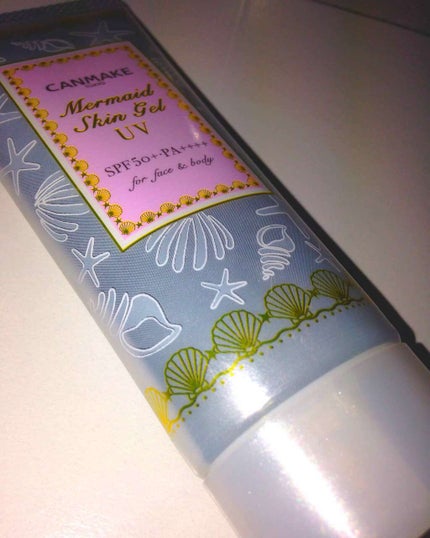 マーメイドスキンジェルUV/キャンメイク/日焼け止めジェルを使ったクチコミ(1枚目)