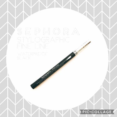 Sephora リキッドアイライナー
stylographic fine line - waterproof - black 

・お友達の推しライナーで、勧められ購入。
・お値段は12.90€でした（