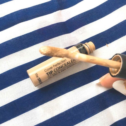 カバーパーフェクション チップコンシーラー/the SAEM/リキッドコンシーラーを使ったクチコミ(2枚目)