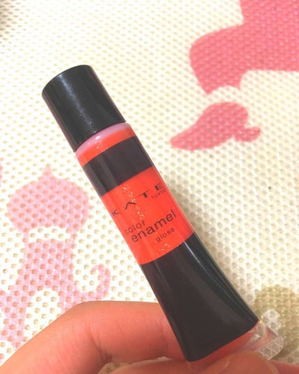 カラーエナメルグロス/KATE/リップグロスを使ったクチコミ(1枚目)