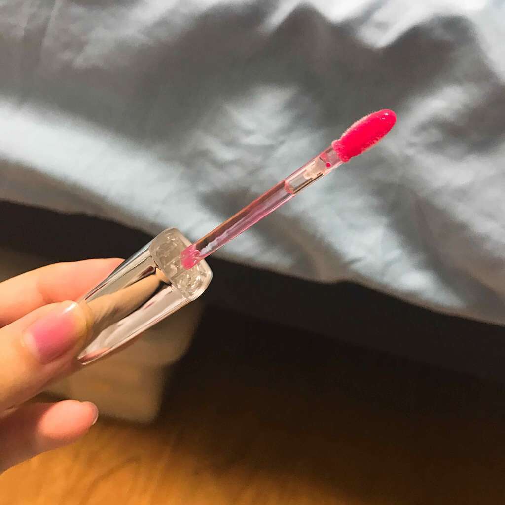 ジェルグロスリップ/CEZANNE/リップグロスを使ったクチコミ(2枚目)