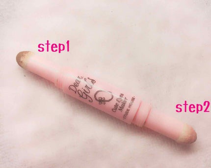 ディア ガールズ キュートアイズ メーカー/ETUDE/スティックアイシャドウを使ったクチコミ(2枚目)