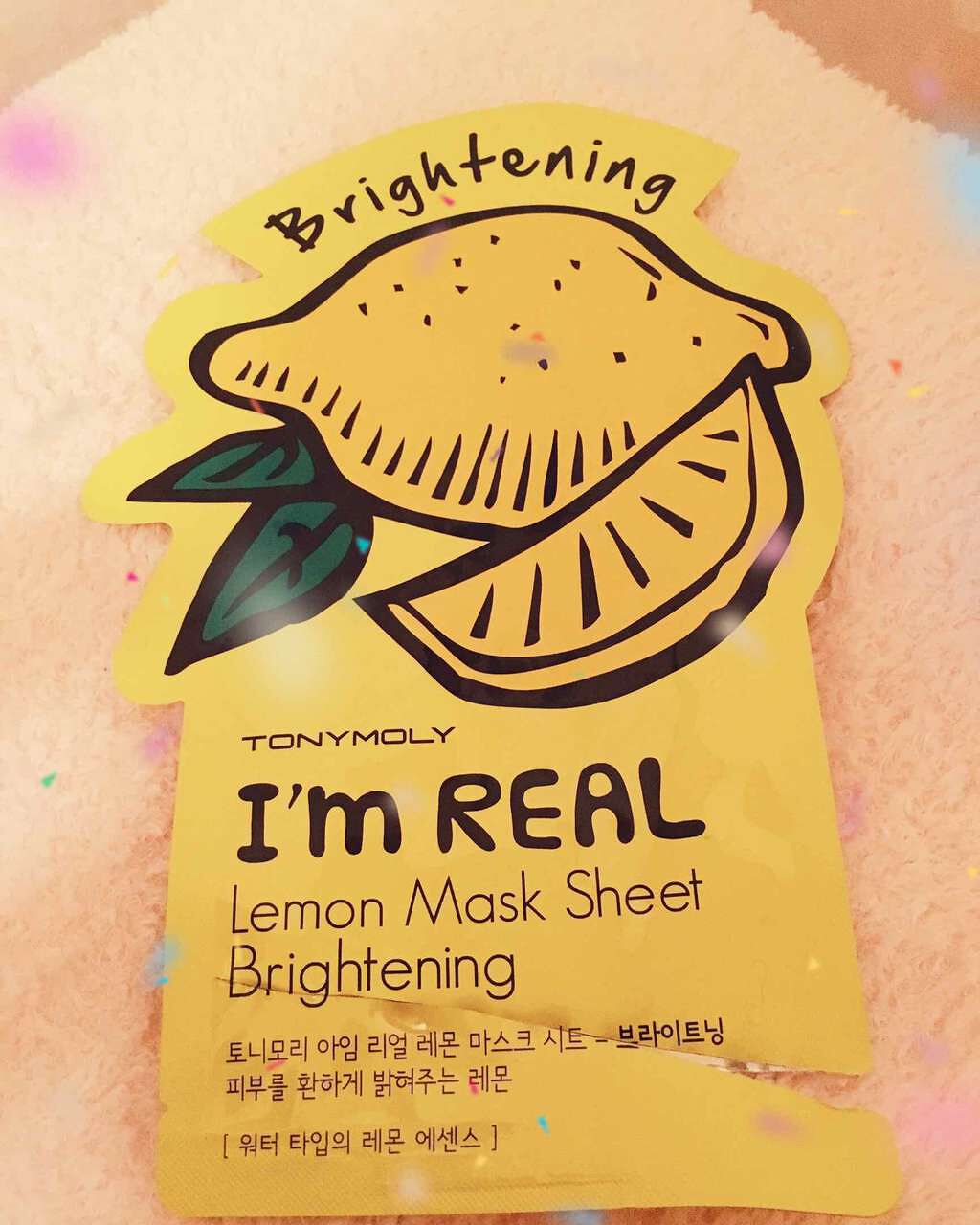 トニーモリー アイムリアル マスクシート/TONYMOLY/シートマスク・パックを使ったクチコミ(1枚目)