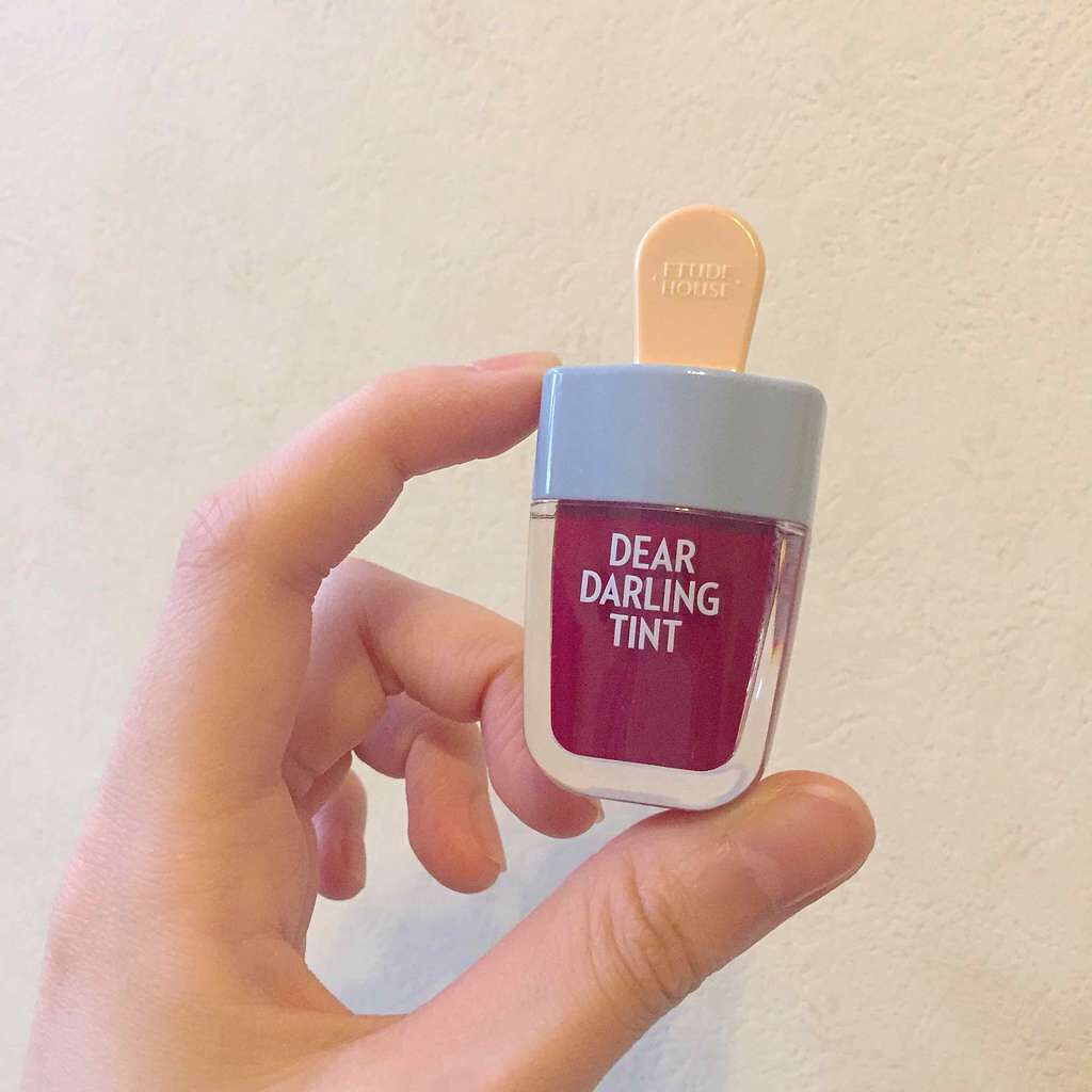 ディアダーリン ウォータージェルティント (アイスティント)/ETUDE/口紅を使ったクチコミ(1枚目)