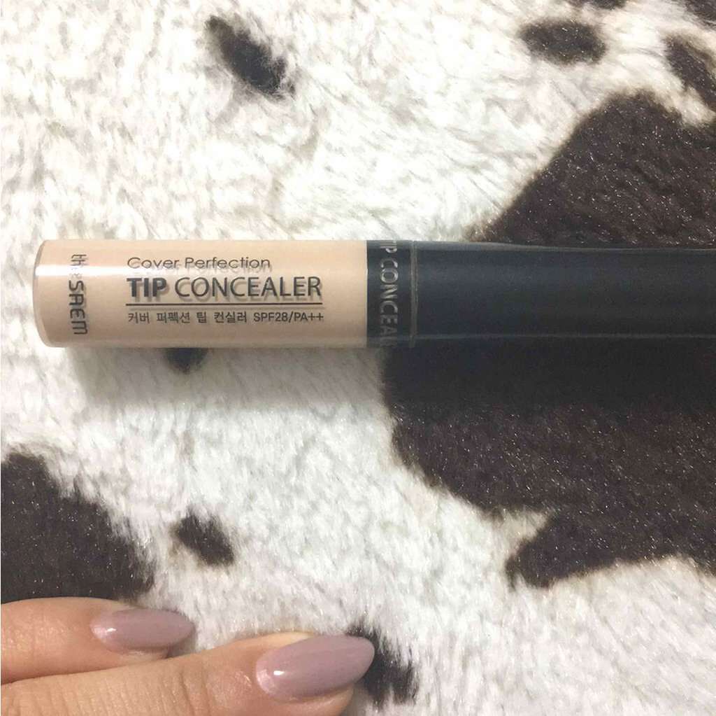 カバーパーフェクション チップコンシーラー/the SAEM/リキッドコンシーラーを使ったクチコミ(1枚目)