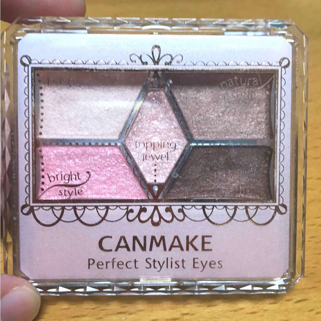 【旧品】パーフェクトスタイリストアイズ/キャンメイク/アイシャドウパレットを使ったクチコミ（1枚目）