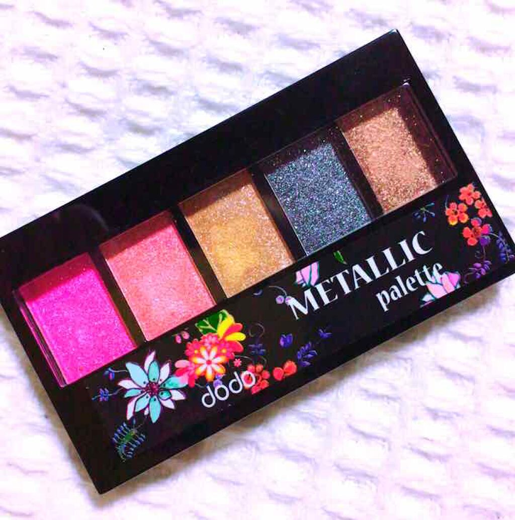 メタリックパレット/ドド/アイシャドウパレットを使ったクチコミ(1枚目)