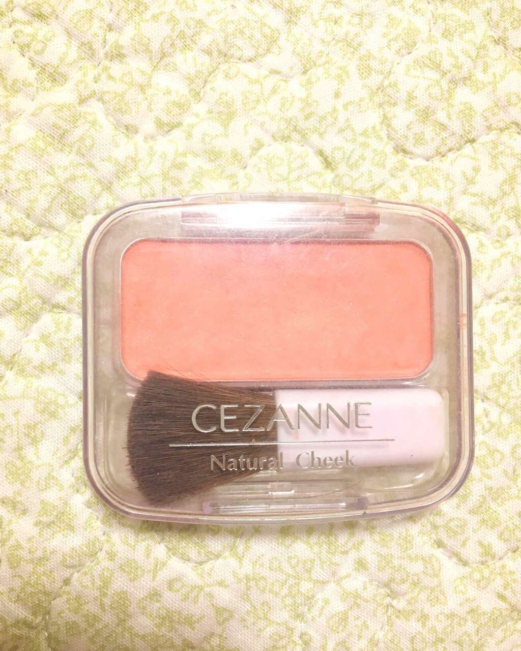 ナチュラル チークN/CEZANNE/パウダーチークを使ったクチコミ(1枚目)