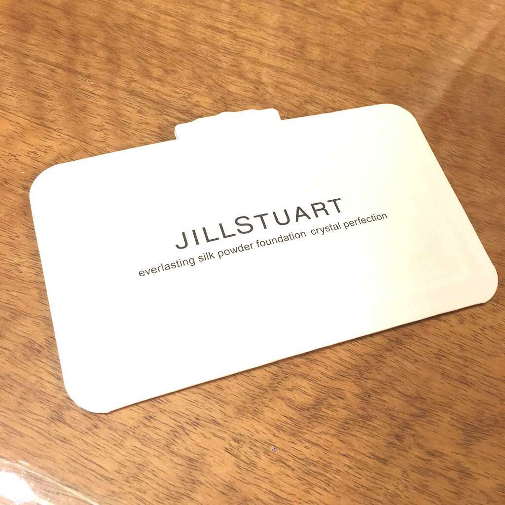 エヴァーラスティングシルク パウダーファンデーション クリスタルパーフェクション/JILL STUART/パウダーファンデーションを使ったクチコミ（1枚目）