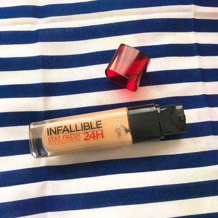 インファリブル ステイフレッシュファンデーション/ロレアル パリ/リキッドファンデーションを使ったクチコミ(1枚目)