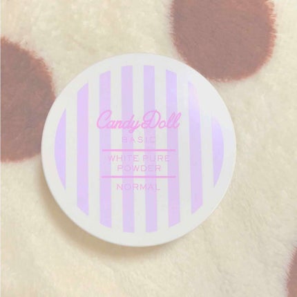 キャンディドール ホワイトピュアパウダー<ノーマル>/CandyDoll/ルースパウダーを使ったクチコミ(1枚目)