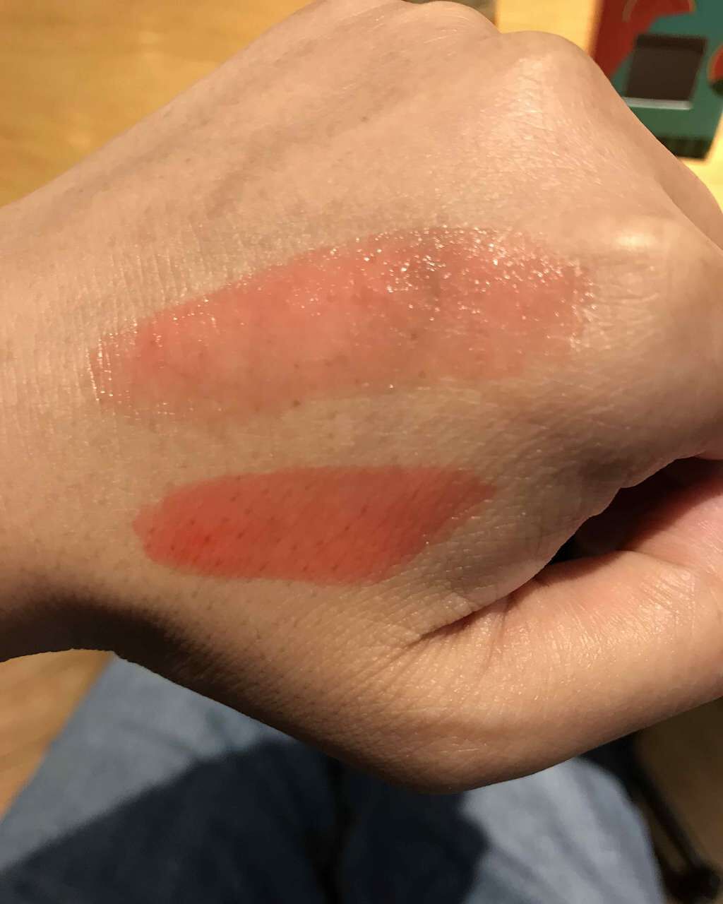 ディアダーリン ウォータージェルティント (アイスティント)/ETUDE/口紅を使ったクチコミ(2枚目)