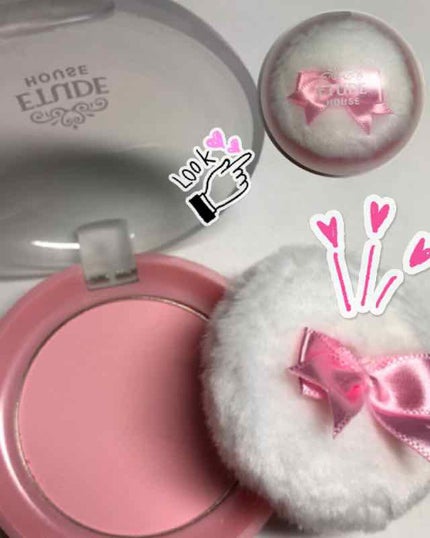 ラブリー クッキー ブラッシャー/ETUDE/パウダーチークを使ったクチコミ(1枚目)