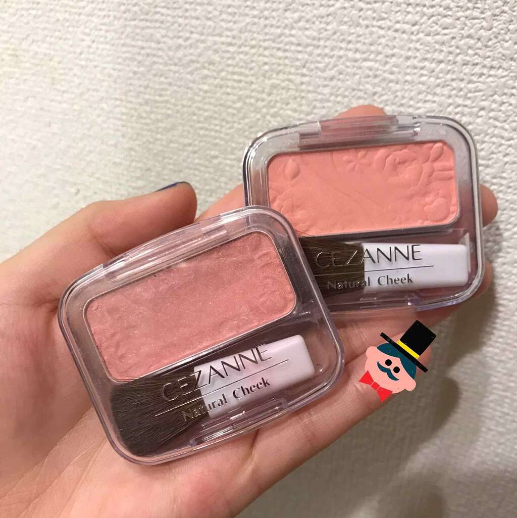 ナチュラル チークN/CEZANNE/パウダーチークを使ったクチコミ（1枚目）