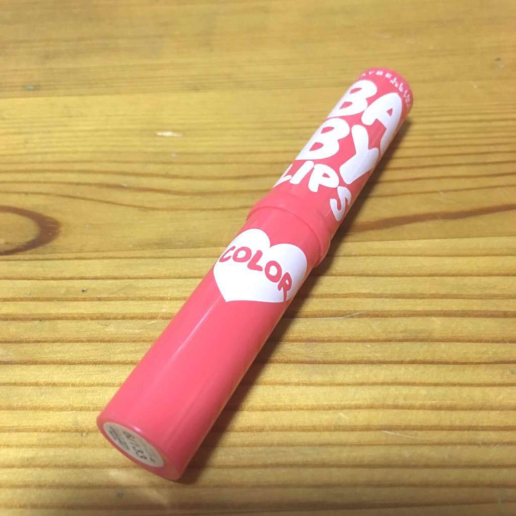 リップクリーム カラー BABY LIPS/MAYBELLINE NEW YORK/リップケアを使ったクチコミ(1枚目)