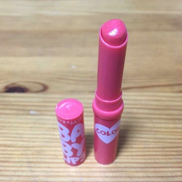 リップクリーム カラー BABY LIPS 02 ピンク アディクト/MAYBELLINE NEW YORK/リップケア・リップクリームを使ったクチコミ（2枚目）