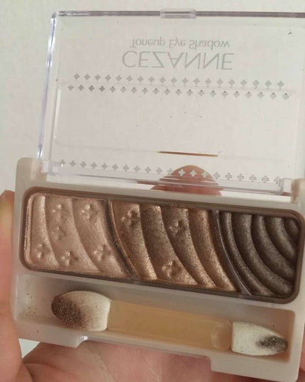 トーンアップアイシャドウ/CEZANNE/アイシャドウパレットを使ったクチコミ(1枚目)