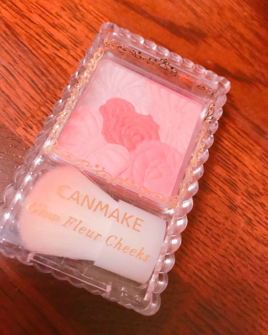 グロウフルールチークス/キャンメイク/パウダーチークを使ったクチコミ(1枚目)