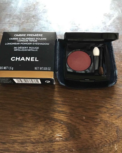 オンブル プルミエール プードゥル 36 デゼール ルージュ/CHANEL/単色アイシャドウを使ったクチコミ(1枚目)