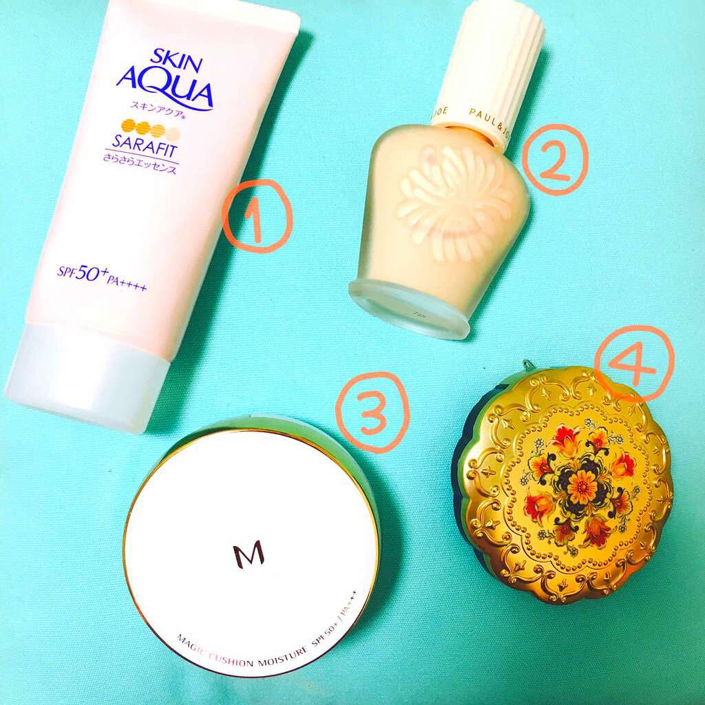 M クッション ファンデーション(モイスチャー)/MISSHA/クッションファンデーションを使ったクチコミ(1枚目)