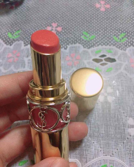 ルージュ ヴォリュプテ シャイン/YVES SAINT LAURENT BEAUTE/口紅を使ったクチコミ(2枚目)