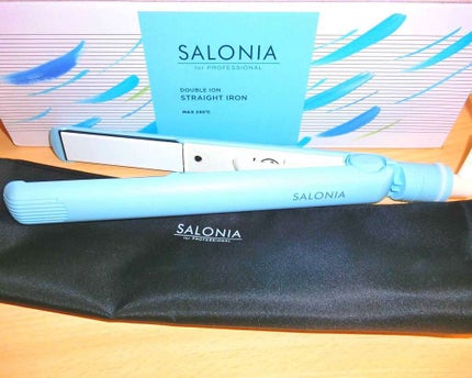 ストレートヘアアイロン/SALONIA/ストレートアイロンを使ったクチコミ(1枚目)