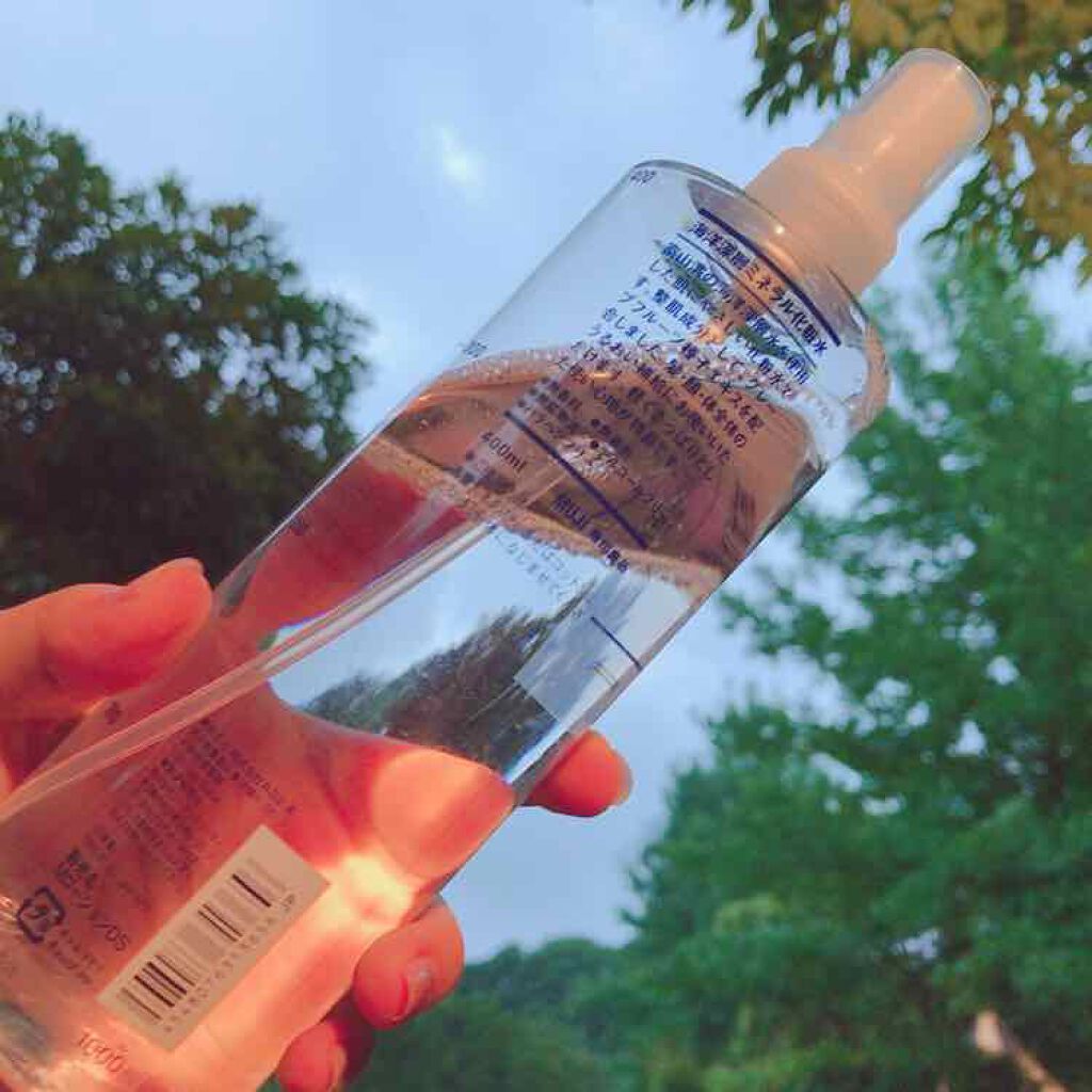 海洋深層ミネラル化粧水/無印良品/化粧水を使ったクチコミ(2枚目)