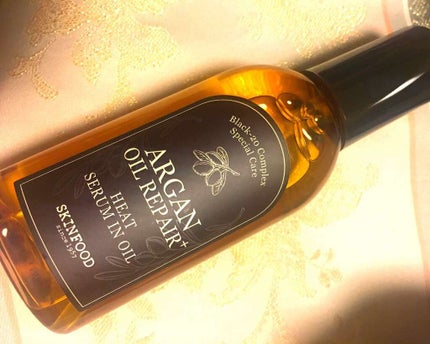アルガンオイル シルクプラス ヘアーエッセンス/SKINFOOD/ヘアオイルを使ったクチコミ(1枚目)