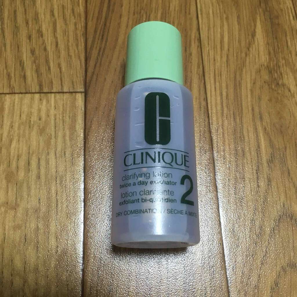 クラリファイング ローション 2/CLINIQUE/拭き取り化粧水を使ったクチコミ（1枚目）