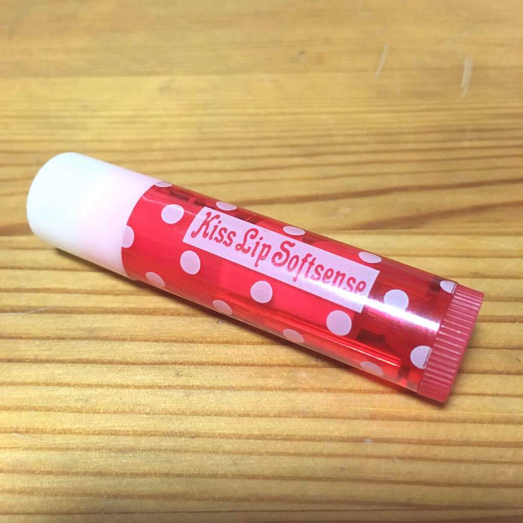 キス リップソフトセンス S(いちごミルク)/キスミー/リップケアを使ったクチコミ(1枚目)