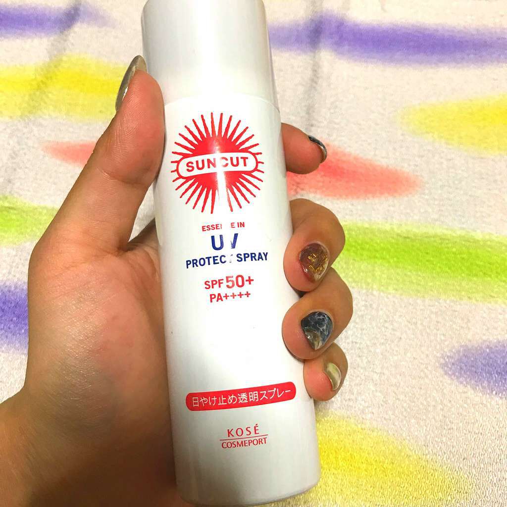 日やけ止め透明スプレー 無香料/サンカット®/日焼け止めミスト・スプレーを使ったクチコミ（1枚目）