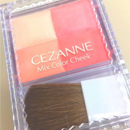 ミックスカラーチーク/CEZANNE/パウダーチークを使ったクチコミ(1枚目)