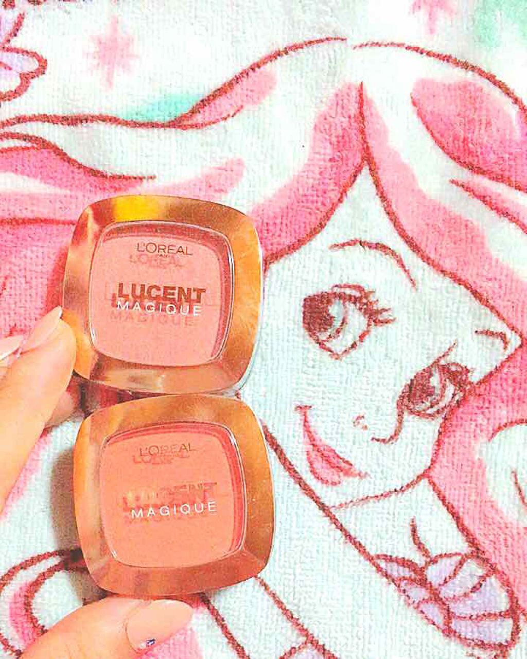 ルーセントマジック パウダーブラッシュ/ロレアル パリ/パウダーチークを使ったクチコミ(1枚目)