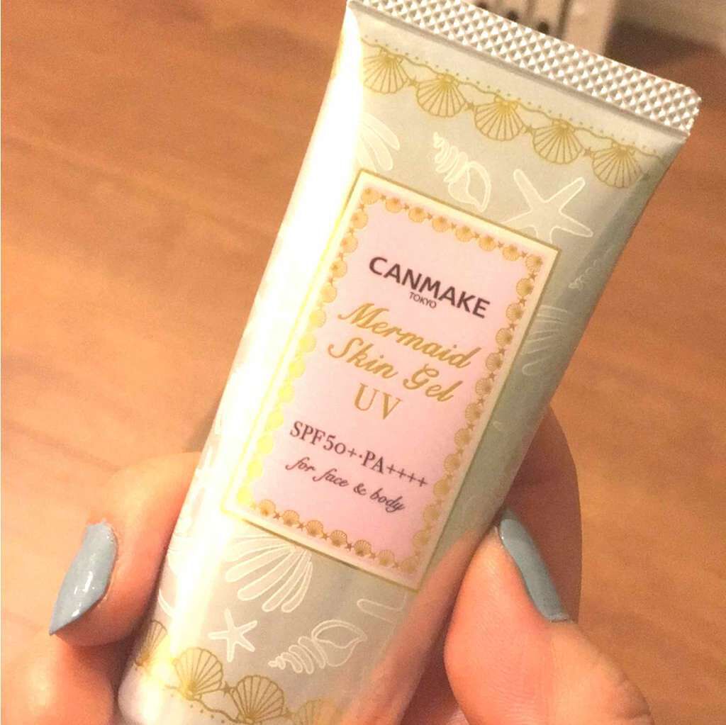 マーメイドスキンジェルUV/キャンメイク/日焼け止めジェルを使ったクチコミ(1枚目)