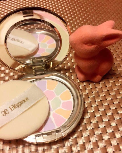 ラ プードル オートニュアンス/Elégance/プレストパウダーを使ったクチコミ(2枚目)