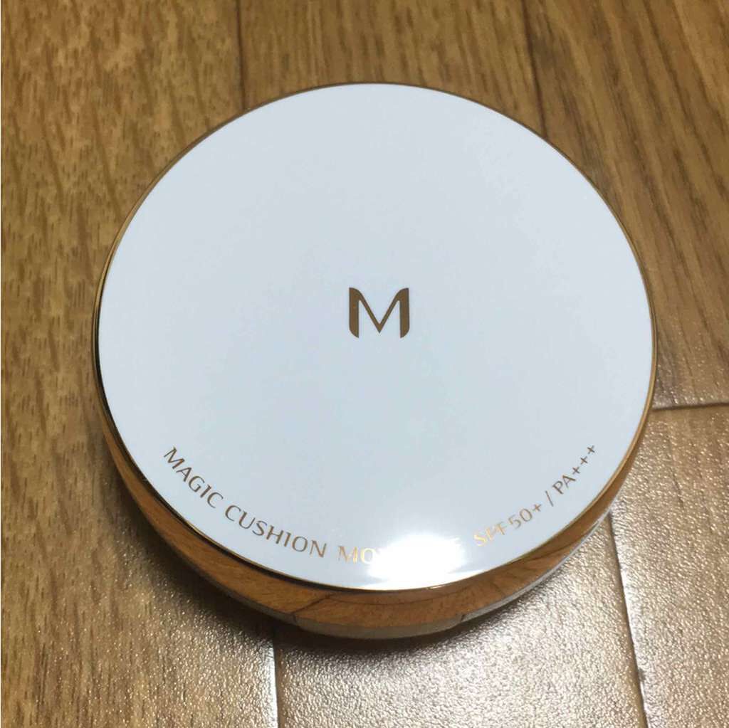 M クッション ファンデーション(モイスチャー)/MISSHA/クッションファンデーションを使ったクチコミ(2枚目)