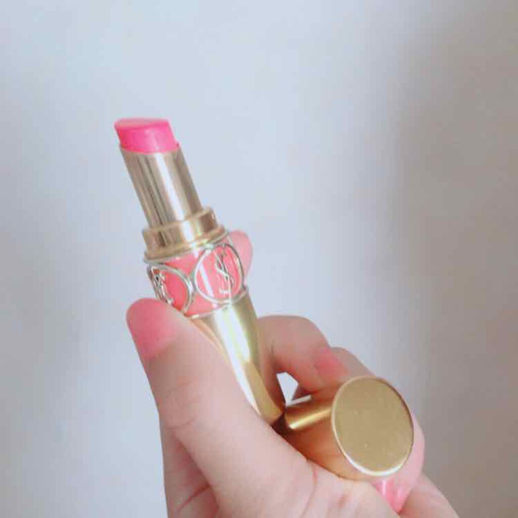 ルージュ ヴォリュプテ シャイン/YVES SAINT LAURENT BEAUTE/口紅を使ったクチコミ(1枚目)