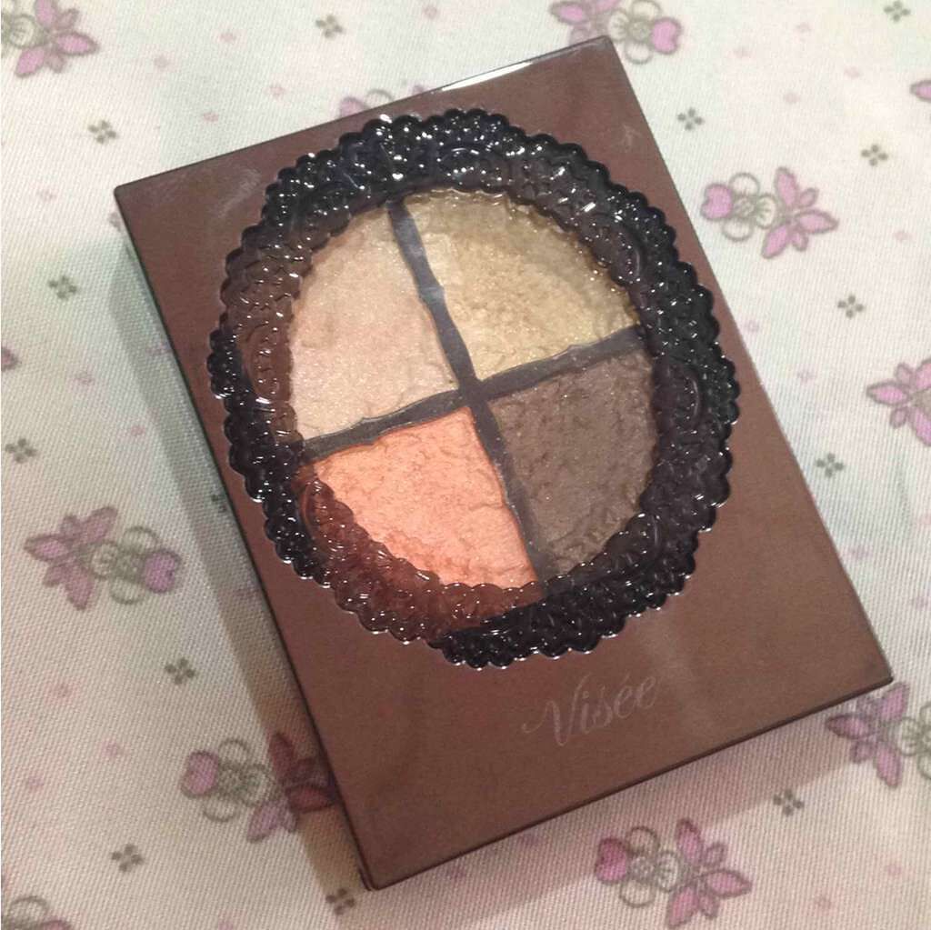 グロッシーリッチ アイズ/Visée/アイシャドウパレットを使ったクチコミ(1枚目)