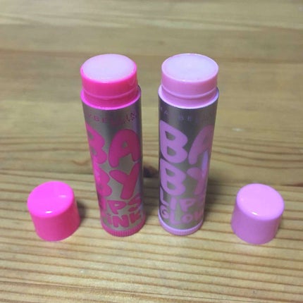 リップクリーム ピンクグロウ 01 ベビーピンク/MAYBELLINE NEW YORK/リップケアを使ったクチコミ(2枚目)