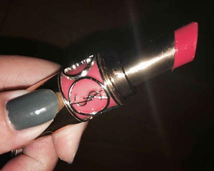 ルージュ ヴォリュプテ シャイン/YVES SAINT LAURENT BEAUTE/口紅を使ったクチコミ(1枚目)